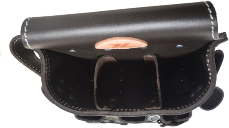 Zeluga 6 Pocket Leather Electrician Tool Pouch - Image 4
